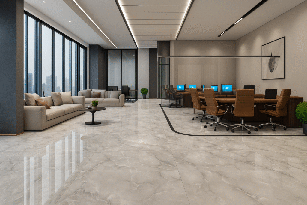 600×600 porcelain tiles