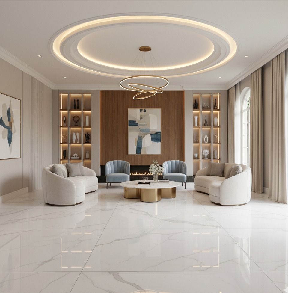 800x1600 glossy porcelain tile large format
