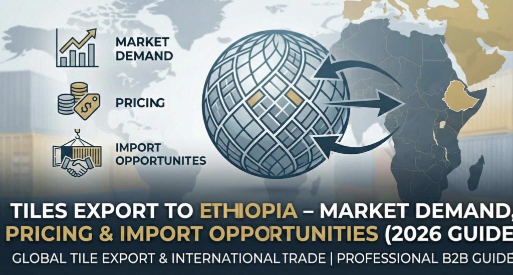 ceramic tiles export to Ethiopia market container loading