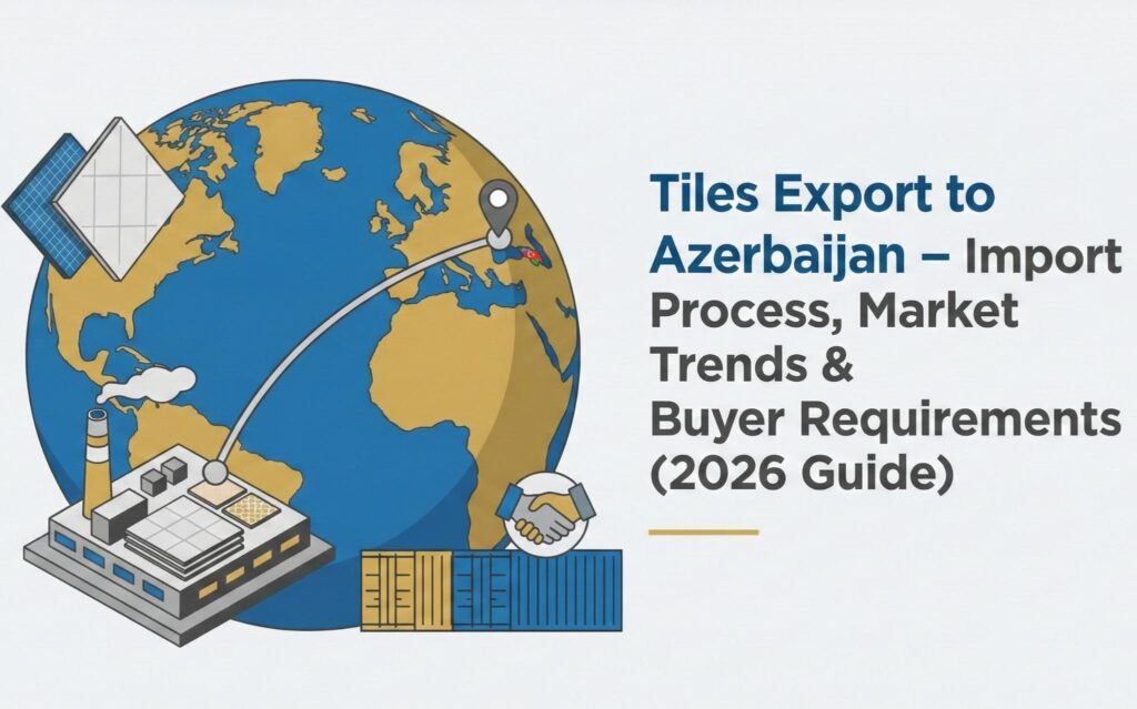 Tiles export to Azerbaijan – import process and buyer requirements