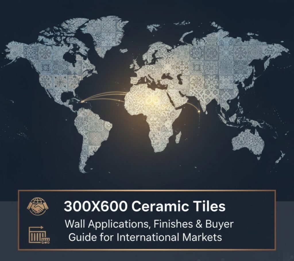 300X600 ceramic wall tiles for bathroom and kitchen applications