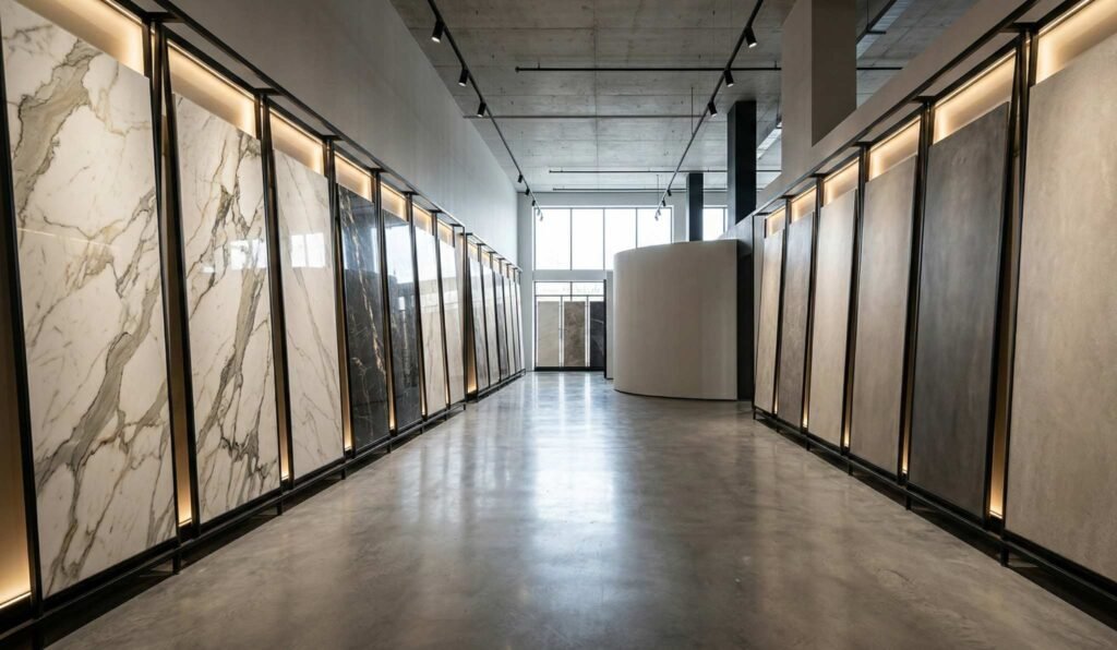 800x3000mm Porcelain Slabs displayed in Scalane international