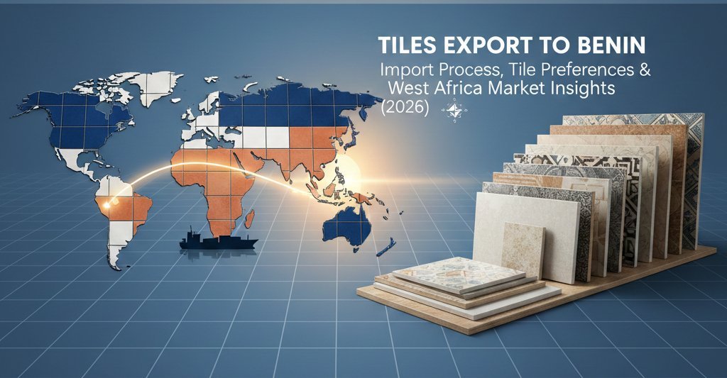 Tiles export to Benin via Port of Cotonou West Africa