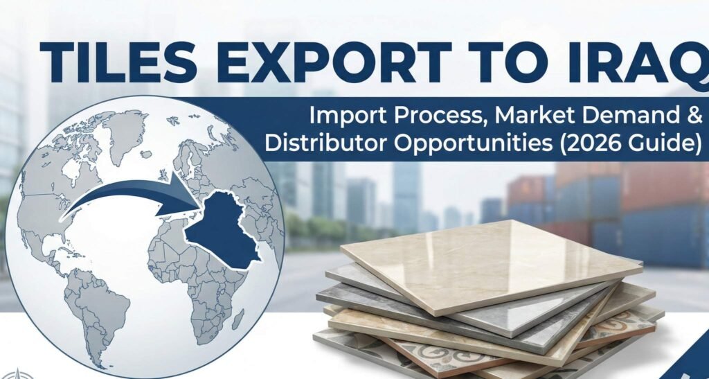 export tiles to Iraq import process market demand 2026