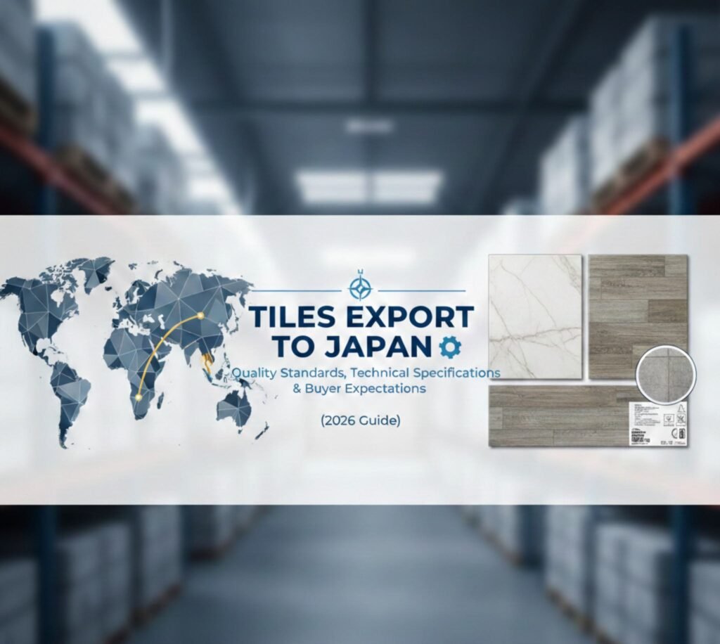 tiles export to Japan quality standards