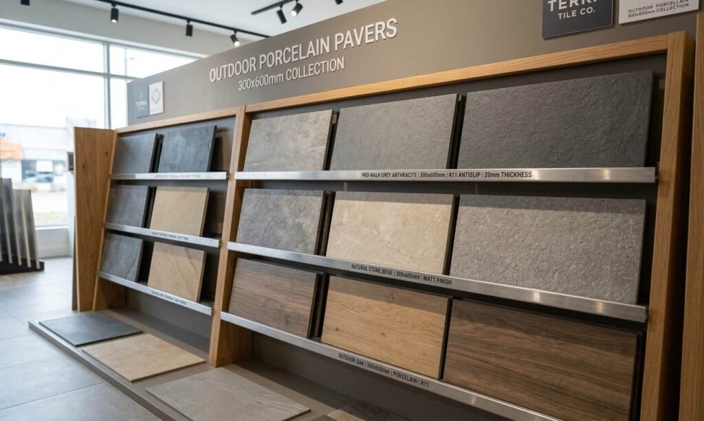 300X600 porcelain pavers exporter outdoor patio tiles