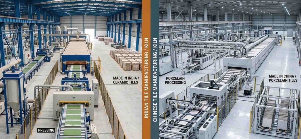 india vs china ceramic tiles supplier comparison