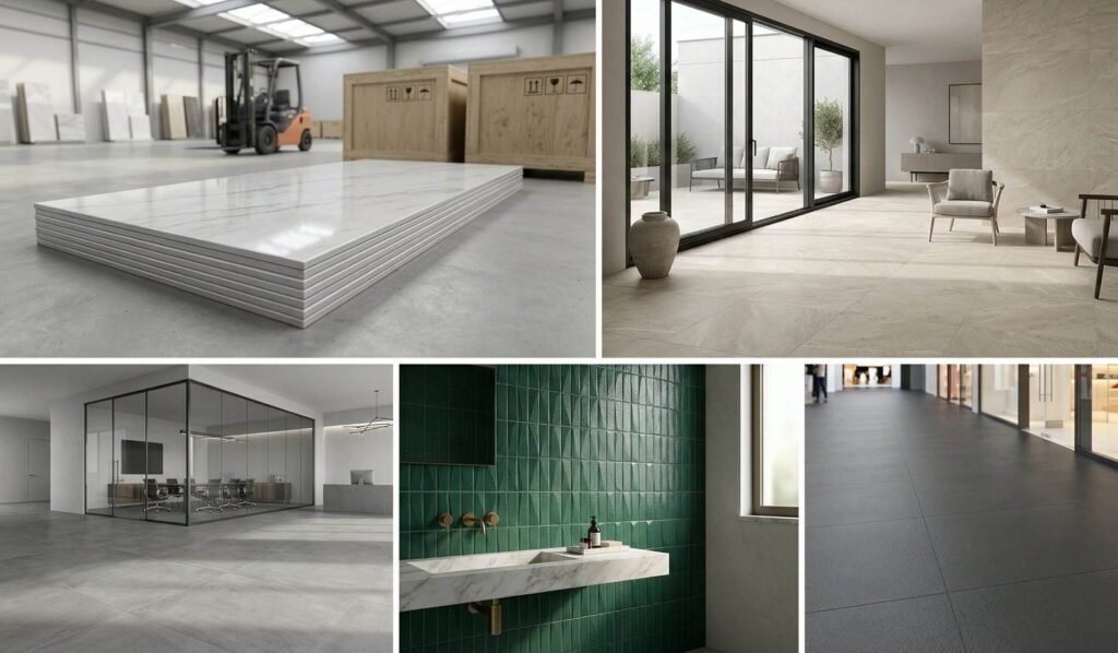 tiles exporter to Czech Republic from India
