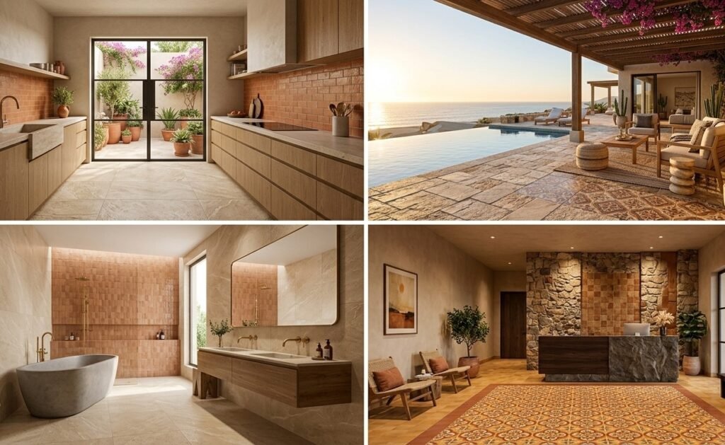 tiles exporter to Mexico bulk container shipment