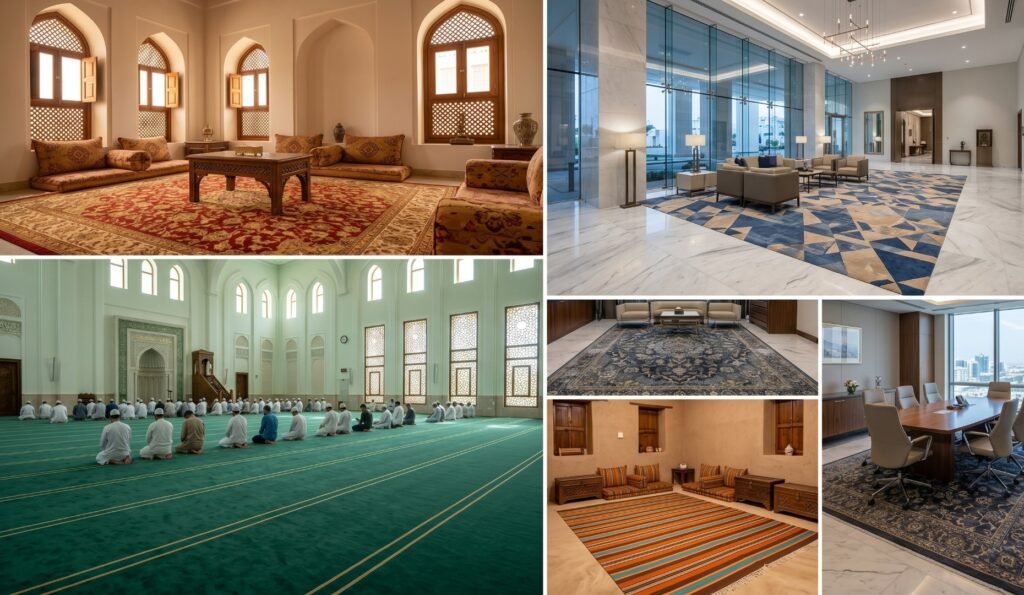 carpet exporter to Oman from India bulk shipment