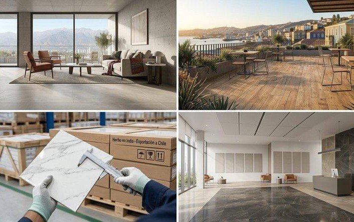 tiles exporter to Chile from India