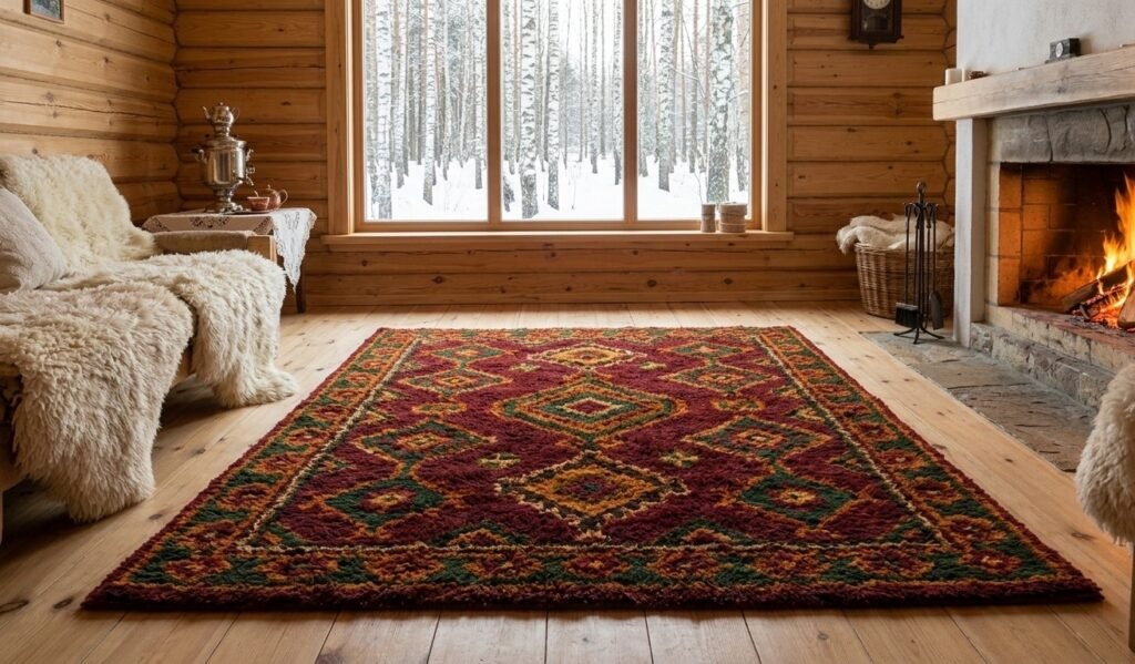 carpet exporter to Russia from India packaging