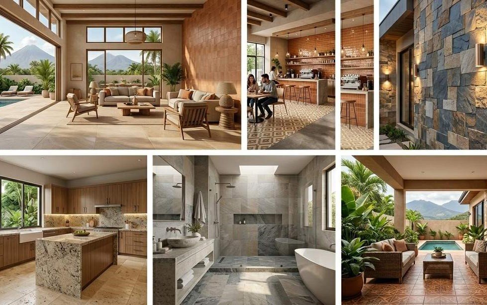porcelain tiles exporter to Guatemala