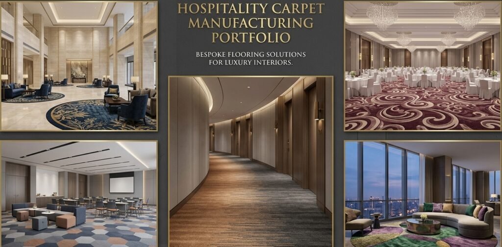 Hospitality carpet manufacturer supplying commercial carpets for hotels and resorts
