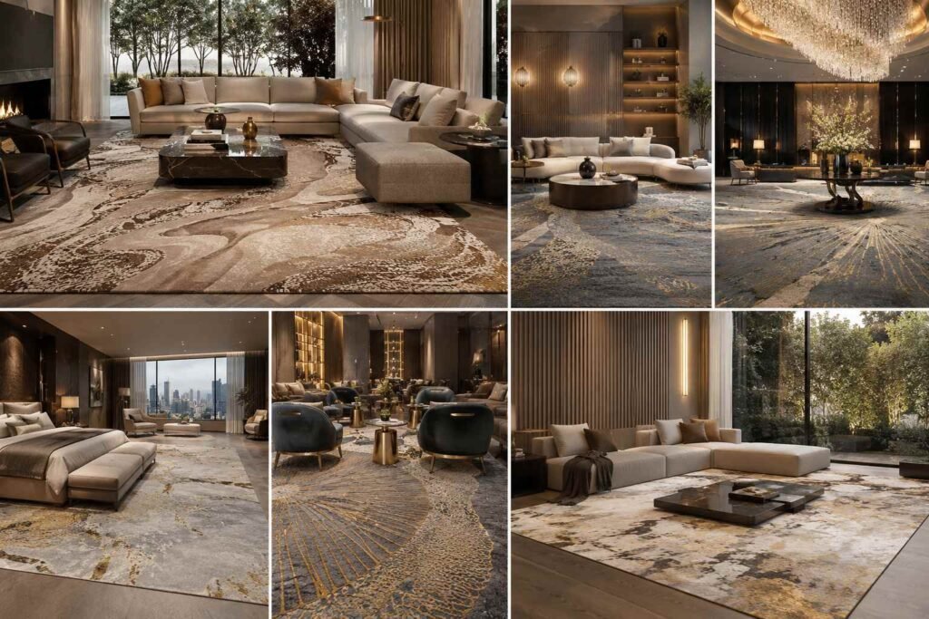 luxury rug manufacturer for premium interiors