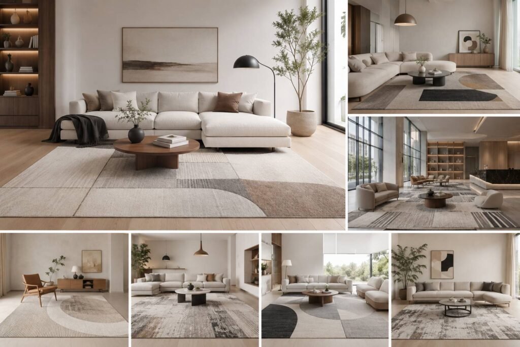 Modern rugs manufacturer for contemporary interiors