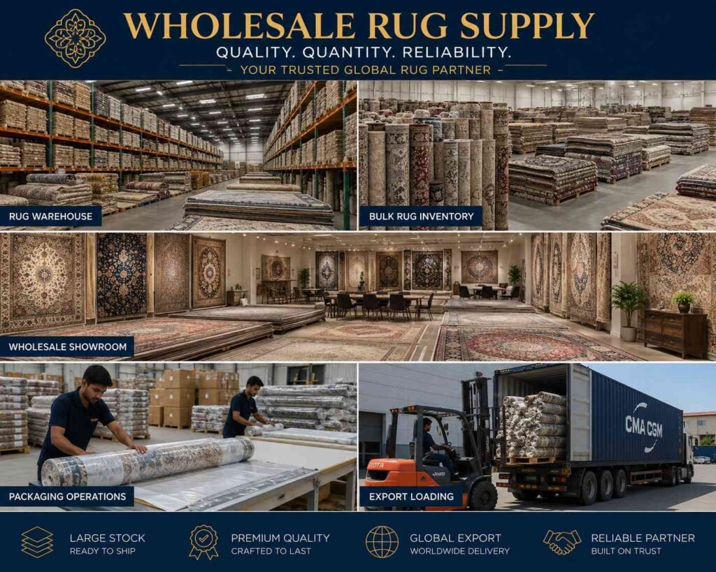 wholesale rug supplier for retailers and distributors