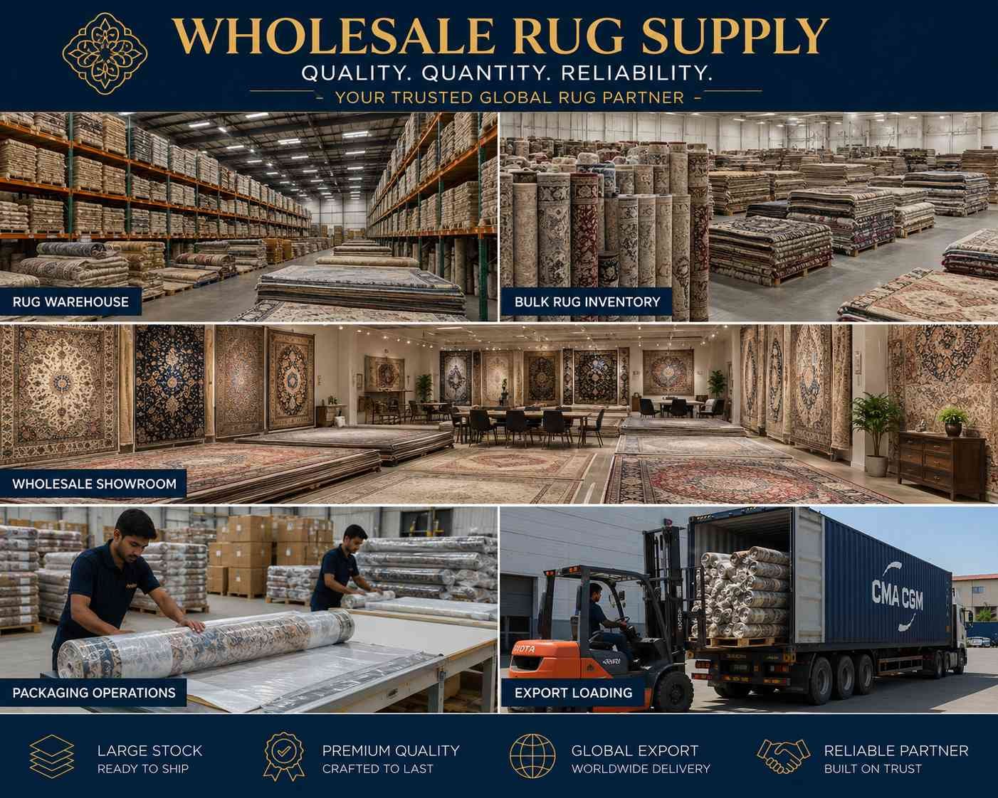 Wholesale Rug Supplier for Reliable Bulk Supply