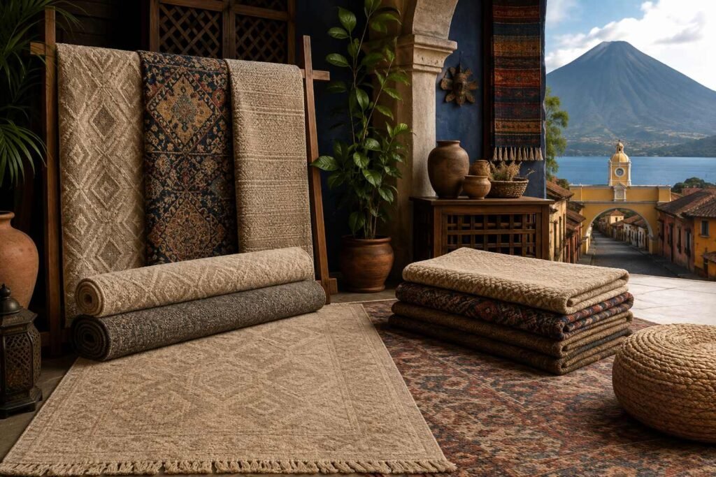 Premium carpets manufactured in India by a leading Carpet Exporter to Guatemala for residential, hospitality, retail, and commercial interiors.