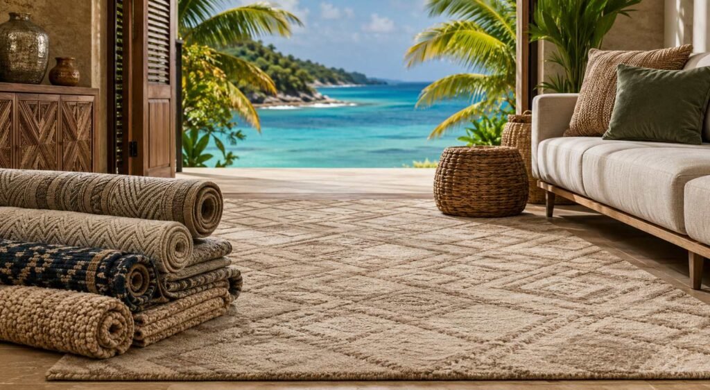 Premium carpets manufactured in India by a leading Carpet Exporter to Jamaica for hospitality, residential, retail, and commercial interiors.