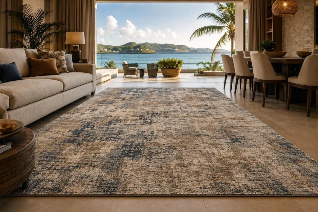 Premium carpets manufactured in India by a leading Carpet Exporter to Trinidad & Tobago for hospitality, residential, retail, and commercial interiors.
