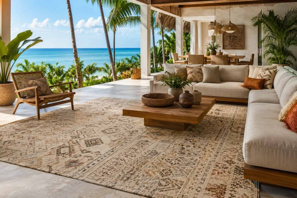 Premium carpets manufactured in India by a leading Carpet Exporter to Dominican Republic for hospitality, residential, retail, and commercial interiors.